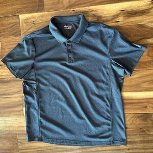 Fila Sport Grey Golf Athletic Fit Polo Shirt size XXL